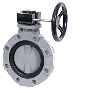 BYV Series Butterfly Valves - Gear Operated